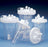 DeRoyal Crystaline Rigid Canister System - Crystaline Rigid Canister, 1, 200 cc - 71-3017