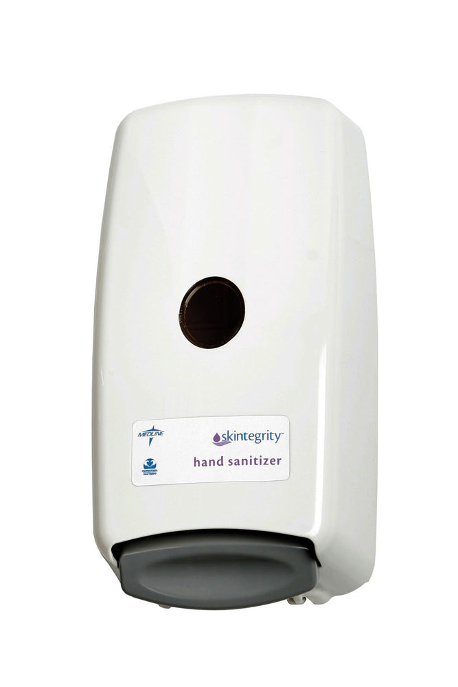 Medline Skintegrity Manual Foaming Dispenser - Skintegrity Foaming Hand Soap Manual Push Dispenser, White - MSC9970