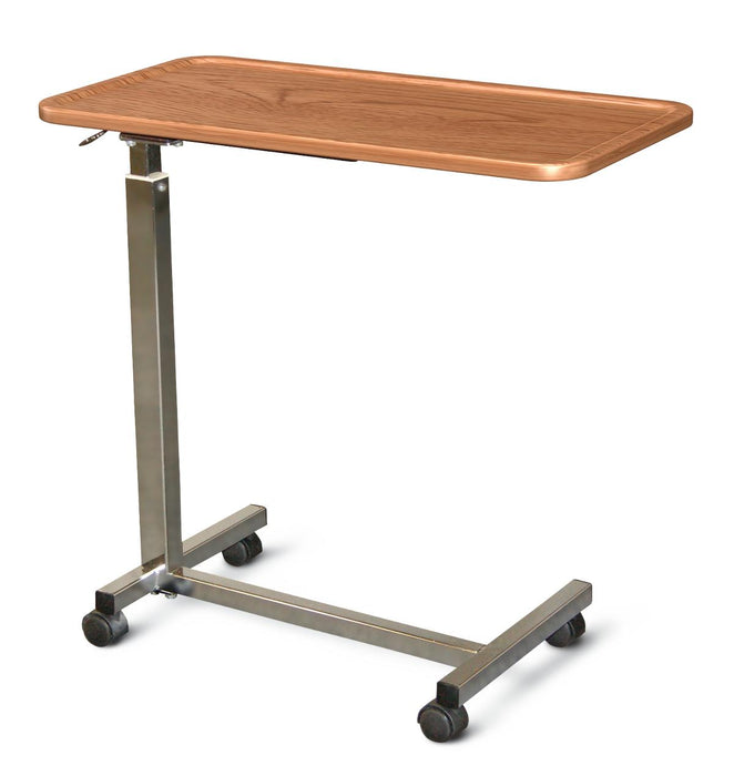 At Home Thermofoil Overbed Table, Maple