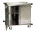 Lakeside Closed Case Carts - Closed Case Cart, 1 Door, 1 Compartment, Solid Shelf, Stainless Steel, 29" x 30" x 54" - 6942S