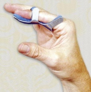 Professional Products Padded Finger Splint - Padded Finger Splint, Toad, Size L - 02535-12