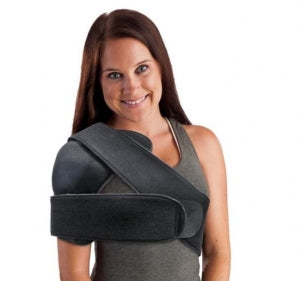 Professional Products Shoulder Wrap & Immobilizer - Shoulder Wrap and Immobilizer with Gel and 2 Pockets, 6", Style P-OP-CT - 02701-GEL