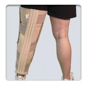 Professional Products Bariatric Knee Immobilizer - Bariatric Universal Knee Immobilizer, 18" Long - 1259-B-18-X