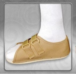 Professional Products Post-Op Open Toe Shoes - Female Post-Op Open Toe Shoe, Beige, Size M - 8872BAG-M