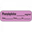 PDC Healthcare Chart Labels - Phenylephrine Chart Label, 1-1/2" x 1/2", Violet - LAN-81