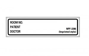 PDC Healthcare Pro-File Patient Chart Labels - Pro-File Patient Chart Label, Grey - NPF-2286-14