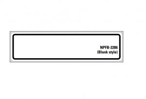 PDC Healthcare Pro-File Patient Chart Labels - Pro-File Patient Chart Label, Blank, Wide Track, Red - NPFB-2286-5