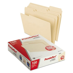 Esselte Pendaflex Corp Pendaflex Cutless File Folders - Manila Pendaflex Cutless File Folders - 48420