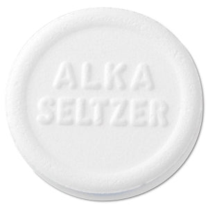 Products For You Alka-Seltzer Antacid Refill Tablets - Antacid and Pain Relief Medicine, Two-Pack - BXAS50