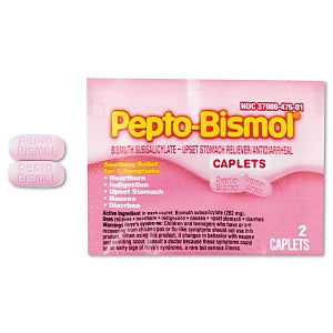 Procter and Gambl PeptoBismol Tablets - Tablets, Two-Pack - BXPB-25