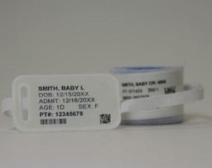 PHG Technologies Infant & Newborn ID Band w/Shield - Infant ID Band with Shield and Extender - 20-322WE