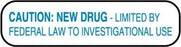 Centurion Centurion Pharmacy Auxiliary Labels - Caution: "New Drug - Limited By Federal Law" Label, White - PHL350