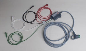 Physio-Control Paddles for LifePak 12 Defibrillator Monitor - 12-Lead ECG Cable, 5' Trunk Cable - 11111-000018