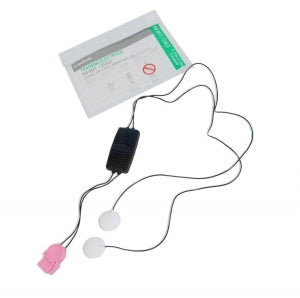 Physio-Control AED QUIK-PAK Training Electrode Set - LifePak Pouch with Cable, Pediatric, Foil - 11250-000043