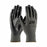 Protective Industrial G-Tek Knit Nylon Gloves with Nitrile - G-Tek Nitrile Glove, Black, Large - 34-C232/L