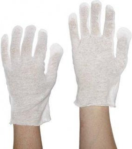 Preotective Industrial Products Inspection Gloves / Liners - Inspection Glove, Nylon, White, Men's Size L - 98-740/L