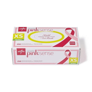 Medline Generation Pink Sense Powder-Free Nitrile Exam Gloves - XS Generation Pink Sense Powder-Free Nitrile Exam Gloves, Size XS - PINK2583