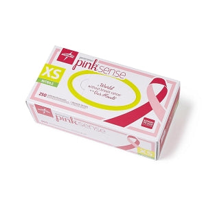 Medline Generation Pink Sense Powder-Free Nitrile Exam Gloves - XS Generation Pink Sense Powder-Free Nitrile Exam Gloves, Size XS - PINK2583