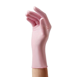 Medline Generation Pink Pearl Nitrile Exam Gloves - Generation Pink Pearl Powder-Free Nitrile Exam Gloves, Size S - PINK5084