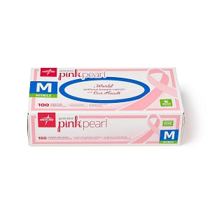 Medline Generation Pink Pearl Nitrile Exam Gloves - Generation Pink Pearl Powder-Free Nitrile Exam Gloves, Size M - PINK5085