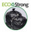 Inteplast Group Can Liners - Can Liner, EcoStrong, Black, 1.5 mL, 60 gal., 38" x 58" - EC385815K