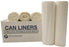 Inteplast High Density Coreless (Natural) Rolls - High Density Liner, Natural, 40-45 gal., 10 Mic, 40" x 48" - MR40481MC