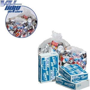 Inteplast Group Vu-Thru Liners - Can Liner, 20-30 gal., Clear - P3720C