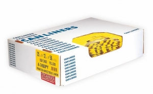 Inteplast Group High Density Liners - High Density Liner, 30.5" x 43", 1.2 Mil, Yellow - VG4300XY