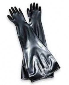 Piercan USA Inc Gloves for Drybox - GLOVE, DRYBOX, CSM, 10"DIA, 32"L, 15MIL, 9 - 10Y1532-9.75A