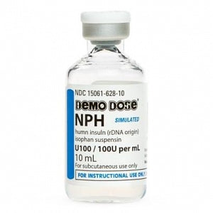 Pocket Nurse Demo Dose NPH Insuln - Demo Dose NPH Insuln, 10 mL, for Instructional Use Only, Not for Human or Animal Use - 06-93-3004