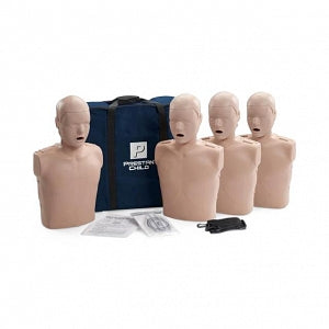 Pocket Nurse PR-AED 4-Pack Training Manikins - MANIKIN, AED TRAINING, CPR, CHILD, WHITE - 12-81-4400-WH