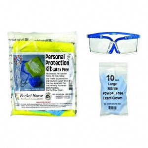 Pocket Nurse Infection Control Bundles - Pocket Nurse Personal Protection Kit, for Instructional Use Only - 03-11-1113