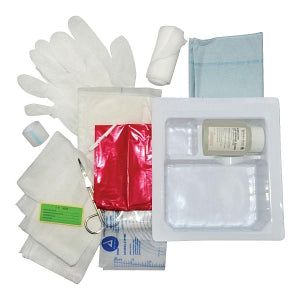 Pocket Nurse Educational Dressing Change Tray - Dressing Change Tray with Stretch Gauze and Saline, for Instructional Use Only, Not for Human or Animal Use - 05-51-1444