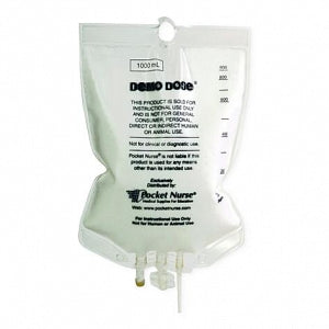 Pocket Nurse Demo Dose Totl Parenterl Nutritin w/Lipds - Total Parenteral Nutrit with Lipids Demonstration Dose, for Instructional Use Only, Not for Human or Animal Use - 06-93-6025-1000ML