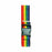 Pocket Nurse Gait Transfer Belt with Buckle - Gait Transfer Belt with Plastic Buckle, Nylon, Rainbow, 2"W x 60"L - 05-76-6220-RNBOW