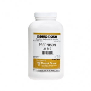 Pocket Nurse Demo Dose Prednison - Demo Dose Prednisone Simulated Medication, for Instructional Use Only, Not for Human or Animal Use - 06-93-0095