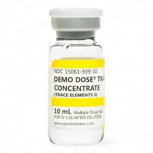 Pocket Nurse Demo Dose Trac Concentrat (Trac Elemnts 5) - Demo Dose, Trac Concentrate Simulated Medication, for Instructional Use Only, Not for Human or Animal Use - 06-93-0419