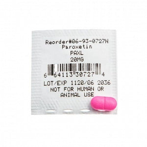 Pocket Nurse Demo Dose PARoxetin Hydrochlorid (Paxl) - Paroxetin Demonstration Dose, for Instructional Use Only, Not for Human or Animal Use - 06-93-0727