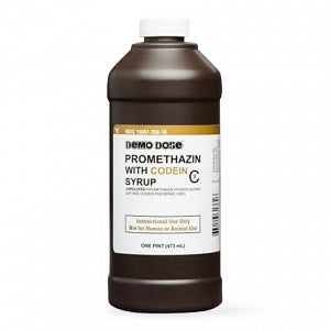 Pocket Nurse Demo Dose Promethazin with Codein Syrup - Promethazin Demonstration Dose, for Instructional Use Only, Not for Human or Animal Use - 06-93-1362