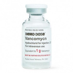 Pocket Nurse Demo Dose Vancomycn - Vancomycn Demonstration Dose, for Instructional Use Only, Not for Human or Animal Use - 06-93-1439