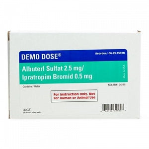 Pocket Nurse Demo Dose Simulated Albuterol Sulfate - Albuterl Sulfat Demonstration Dose, for Instructional Use Only, Not for Human or Animal Use - 06-93-1502