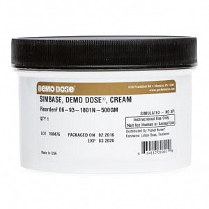 Pocket Nurse Demo Dose Simbase Cream - Demo Dose Simbase Cream, for Instructional Use Only, Not for Human or Animal Use - 06-93-1801