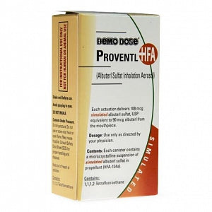 Pocketnurse Demo Dose ProVentl HFA Aersol Inhaler - Demo Dose ProVentl HFA Aersol Inhaler, Ships ORMD, for Instructional Use Only, Not for Human or Animal Use - 06-93-2903