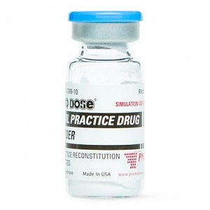 Pocket Nurse Demo Dose Steril Practice Drug Powder - Demo Dose Steril Practice Drug Powder, 10/mL, for Instructional Use Only, Not for Human or Animal Use - 06-93-4011