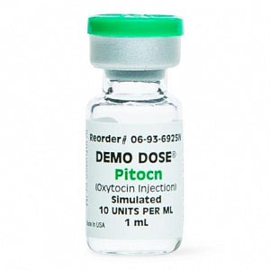 Pocket Nurse Demo Dose Oxytocn Pitocn - Demo Dose Oxytocin Pitocin Simulated Medication, for Instructional Use Only, Not for Human or Animal Use - 06-93-6925