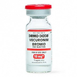 Pocket Nurse Demo Dose Vecuronim Bromid Nurcorn - Demo Dose, Vecuronim Bromide Simulated Medication, for Instructional Use Only, Not for Human or Animal Use - 06-93-6926