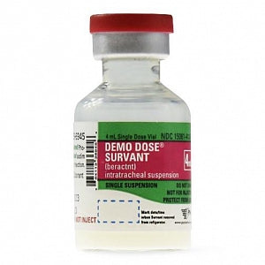 Pocket Nurse Demo Dose Survant Intratracheal Suspension - Demo Dose Survant Intratracheal Suspension, Single-Dose Vial, 4mL, for Instructional Use Only, Not for Human or Animal Use - 06-93-6945