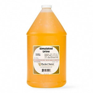 Pocket Nurse Simulated Urine - Simulated Urine, 1 gal., for Instructional Use Only - 02-87-0200-1GAL