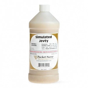 Pocket Nurse Simulated Jevty - Simulated Jevty by Pocket Nurse, 32 oz, for Instructional Use Only, Not for Human or Animal Use - 05-93-0503-32OZ