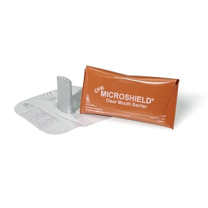 Ecolab CPR Microshield Clear Mouth Barriers - CPR Microshield Mask with Case - 70-150